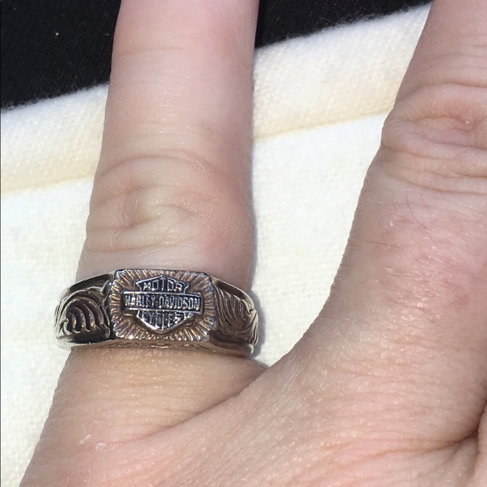 Harley Davidson 925 Ring Size 6-6.5
